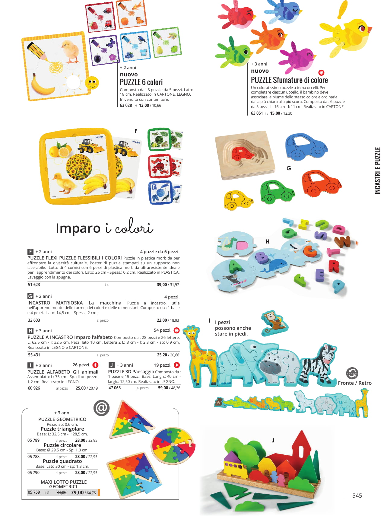Wesco - le nostre attrezzature 0-12 anni - IT